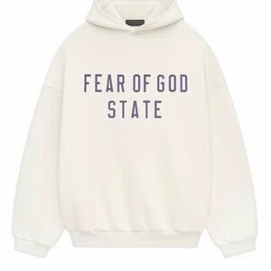 Fear of God State Hoodie in Shell
